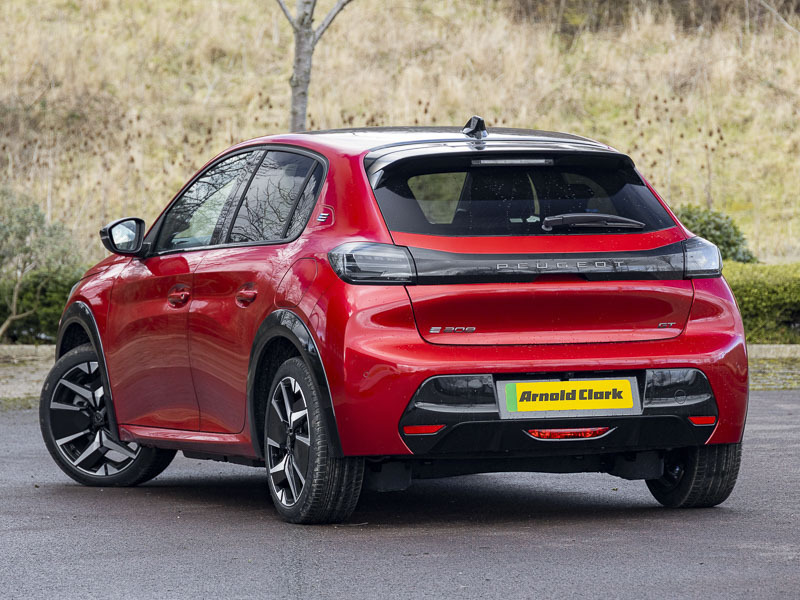 Peugeot e-208 100Kw Gt 50Kwh Red #2