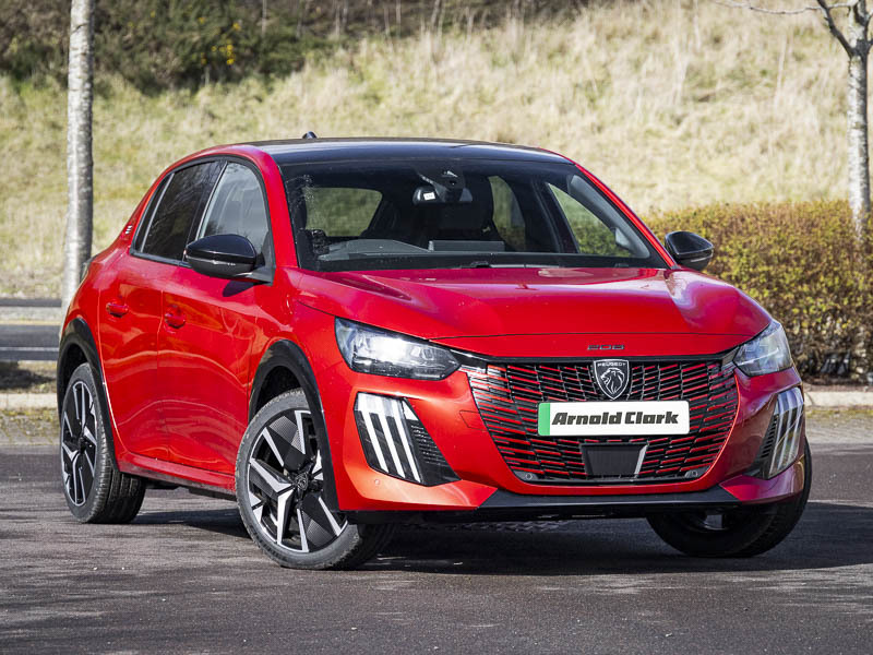 Peugeot e-208 100Kw Gt 50Kwh Red
