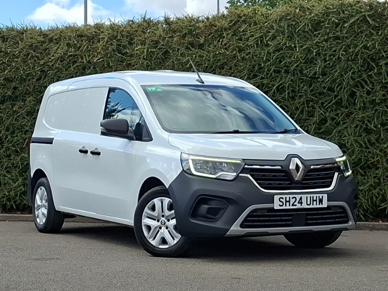 Renault Kangoo Ll21 Blue Dci 95 Advance Safety Van White