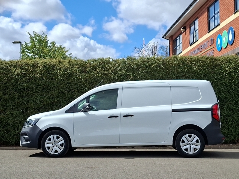Renault Kangoo Ll21 Blue Dci 95 Advance Safety Van White #4