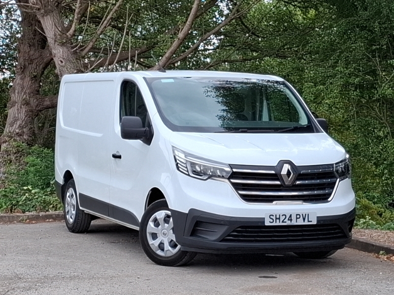 Renault Trafic Sl30 Blue Dci 130 Advance Van White