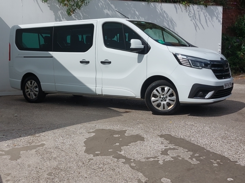 Renault Trafic Lh30 Blue Dci 150 High Roof Advance Safety Van White #7