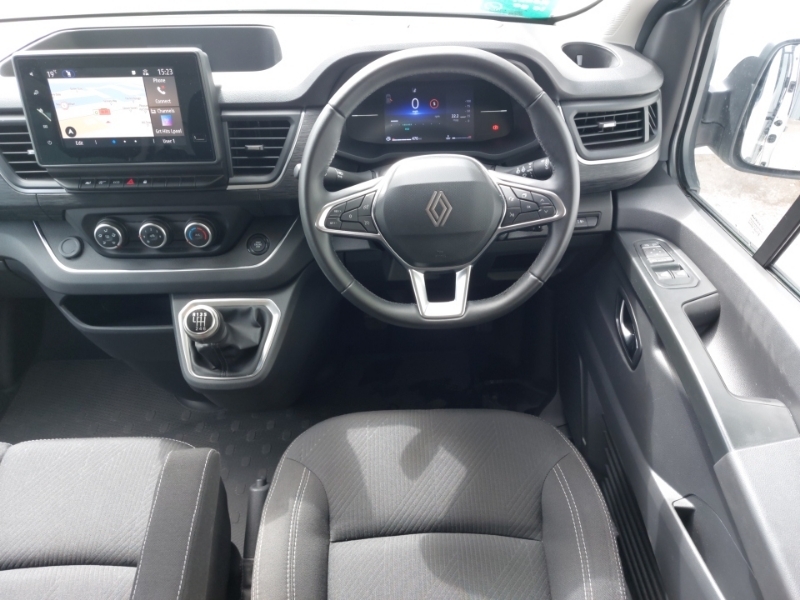 Renault Trafic Lh30 Blue Dci 150 High Roof Advance Safety Van White #8