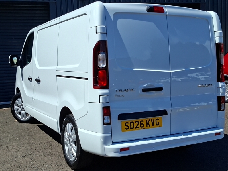 Renault Trafic Sl30 Blue Dci 150 Extra Safety Van White #2