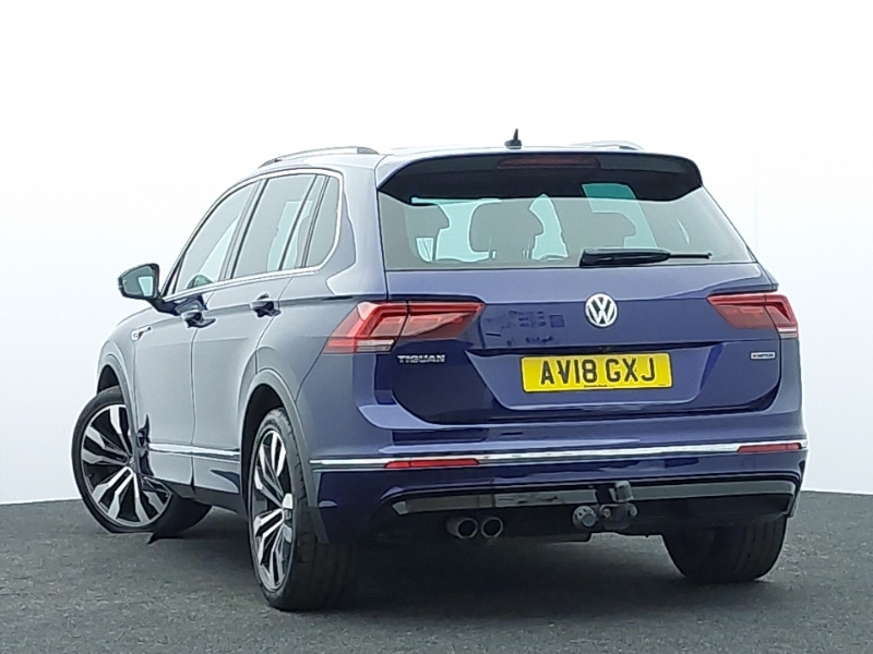 Volkswagen Tiguan 2.0 Tdi 190 4Motion R-line Dsg AV18GXJ Blue #2