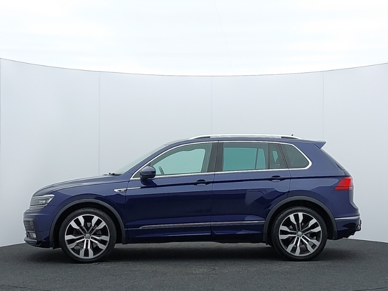 Volkswagen Tiguan 2.0 Tdi 190 4Motion R-line Dsg AV18GXJ Blue #4