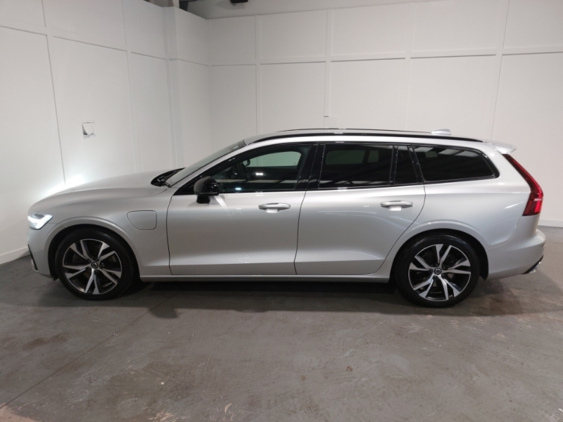 Volvo V60 2.0 T6 Recharge Phev R Design Awd Silver #4