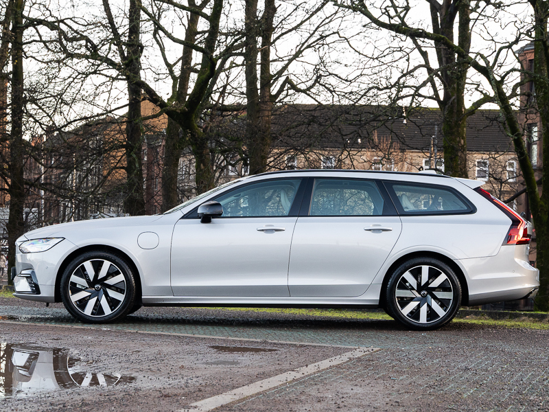 Volvo V90 2.0 T6 350 Phev Plus Dark Awd Silver #4