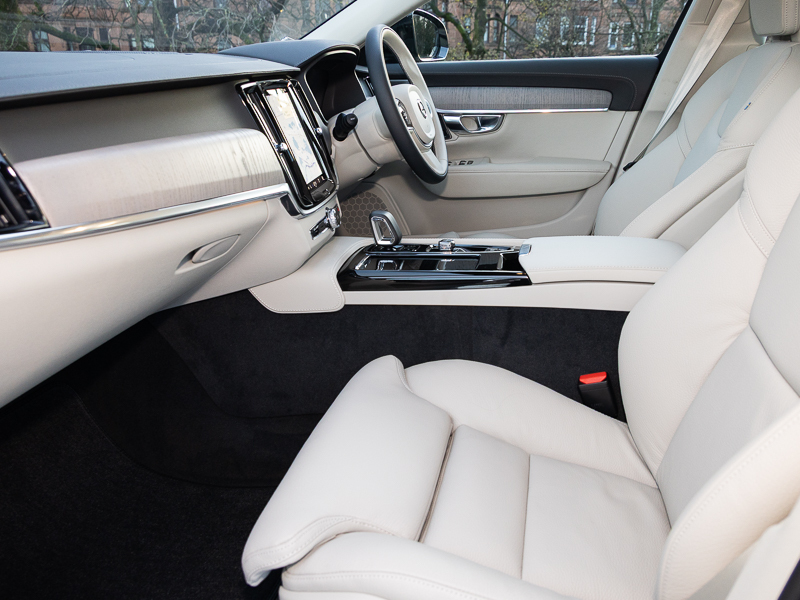 Volvo V90 2.0 T6 350 Phev Plus Dark Awd Silver #5