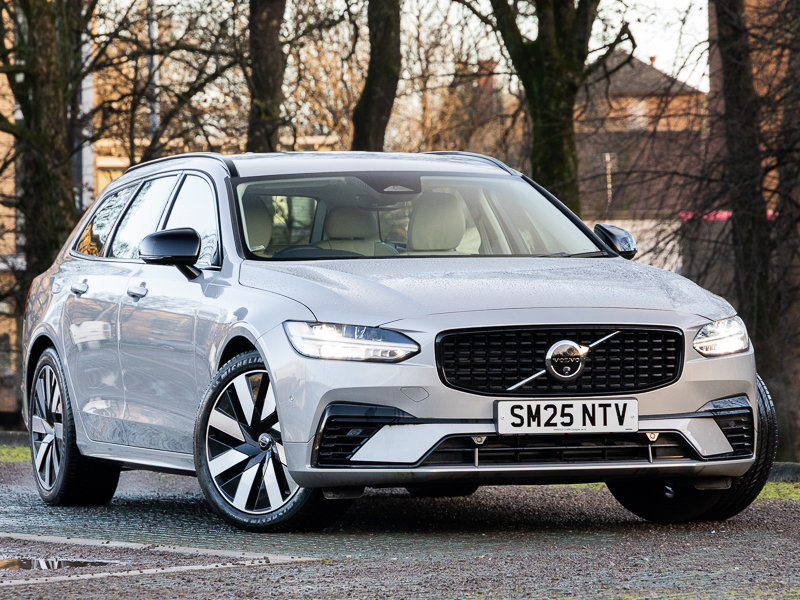 Volvo V90 2.0 T6 350 Phev Plus Dark Awd Silver
