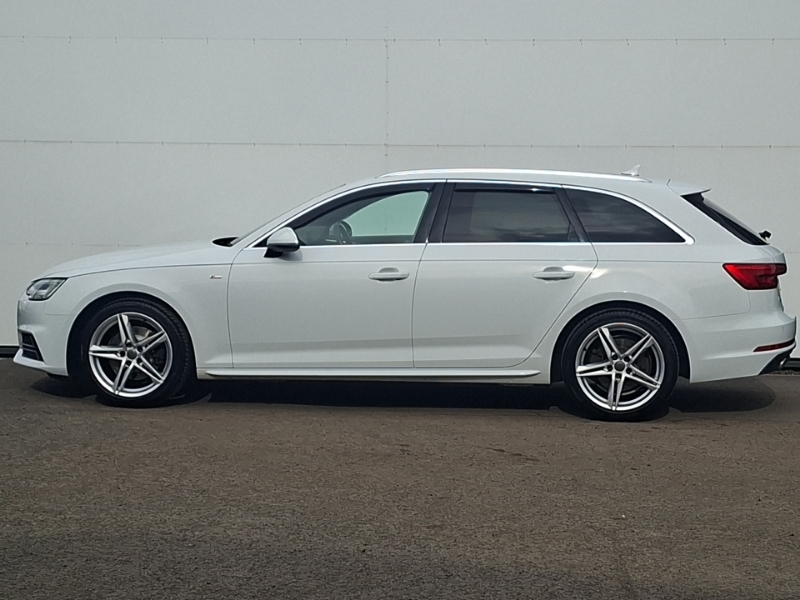 Audi A4 2.0 Tdi S Line WH16EJK White #4