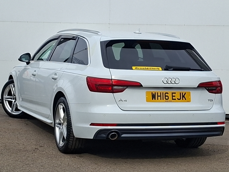 Audi A4 2.0 Tdi S Line WH16EJK White #2