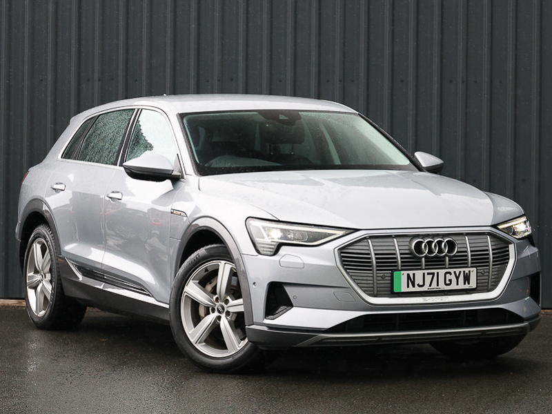 Audi E-tron 300Kw 55 Quattro 95Kwh Technik Silver