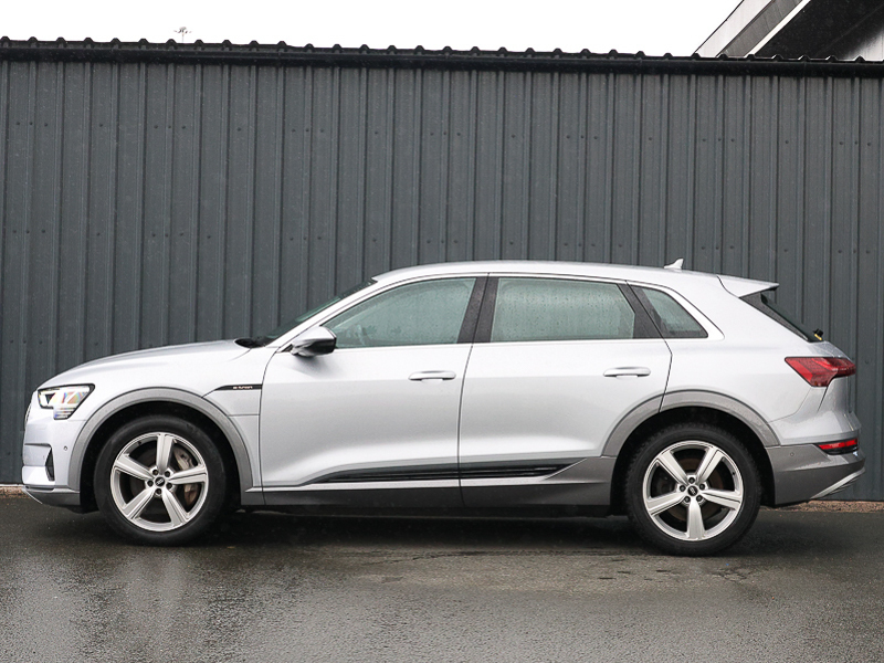 Audi E-tron 300Kw 55 Quattro 95Kwh Technik Silver #5