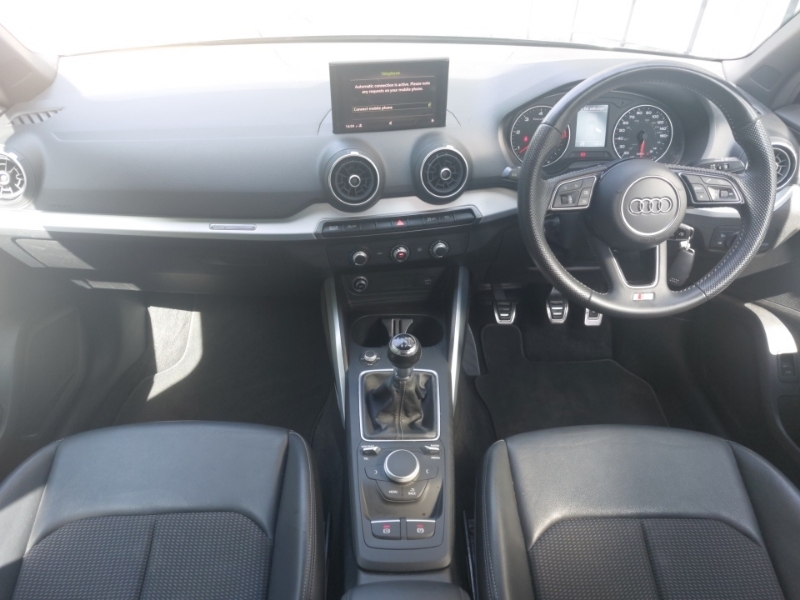 Audi Q2 30 Tdi S Line CJ19GFG Black #3