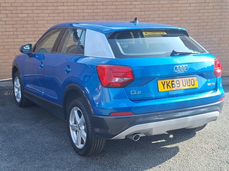 Audi Q2 30 Tdi Sport YK69UUO Blue #2
