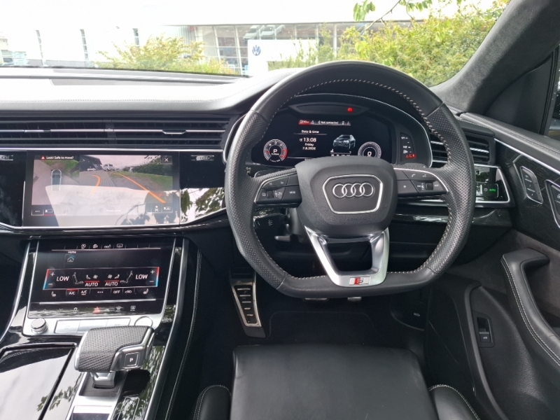 Audi Q8 3.0 Tdi V6 50 S Line Tiptronic Quattro Euro 6 Ss Black #8