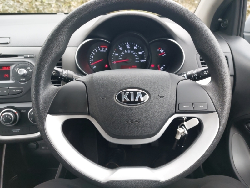 Kia Picanto 1.0 2 Hatchback Euro 6 65 Bhp White #12