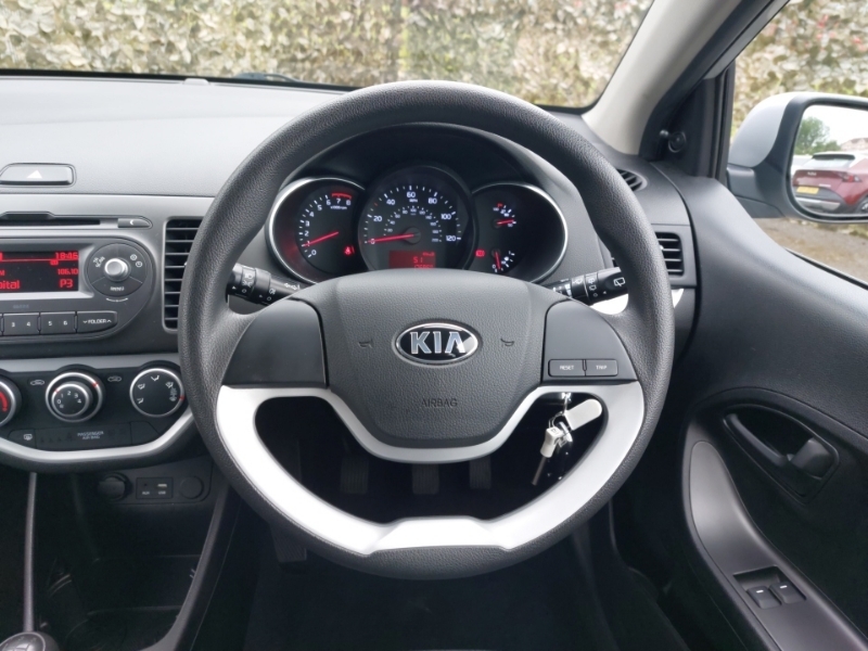 Kia Picanto 1.0 2 Hatchback Euro 6 65 Bhp White #8