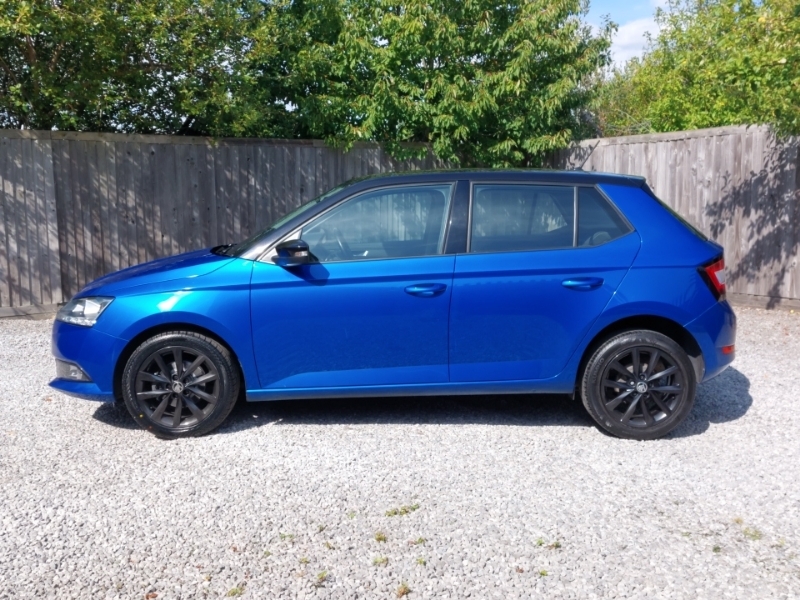 Skoda Fabia 1.0 Mpi Colour Edition Blue #4
