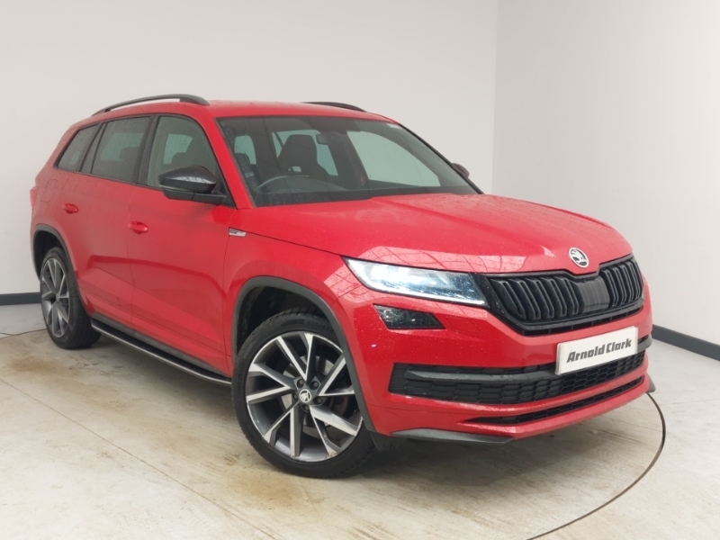 Skoda Kodiaq 2.0 Tdi Sport Line 4X4 Dsg 7 Seat Red
