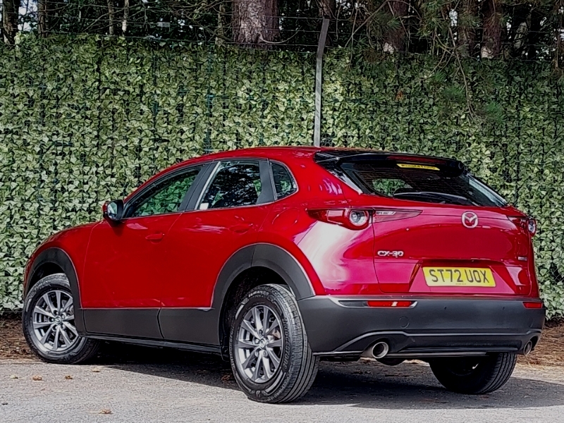 Mazda CX-30 2.0 E-skyactiv X Mhev Se-l Lux Red #2