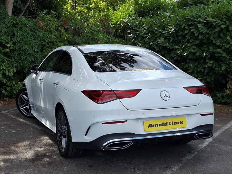 Mercedes-Benz CLA Class Cla 220D Amg Line Premium Plus Tip White #2