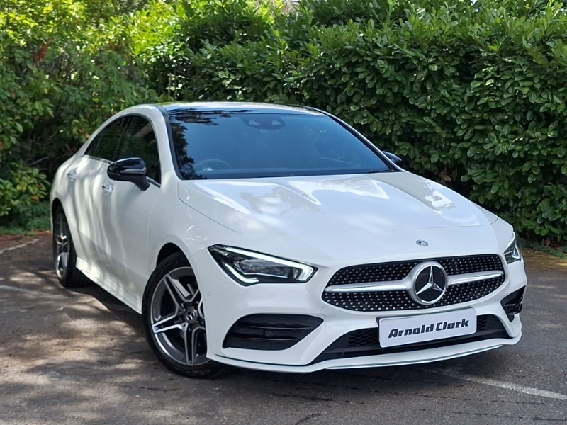 Mercedes-Benz CLA Class Cla 220D Amg Line Premium Plus Tip White