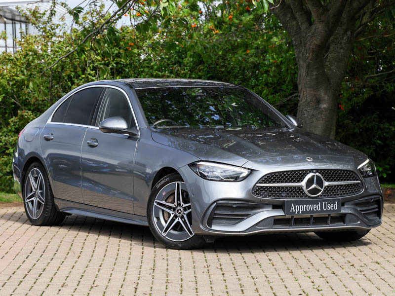 Mercedes-Benz C Class C200 Amg Line Premium 9G-tronic 2025 Black #1