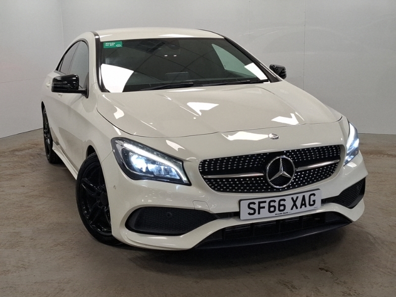 Mercedes-Benz CLA Class Cla 180 Amg Line White