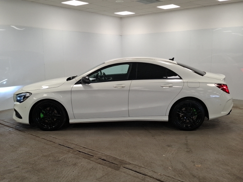 Mercedes-Benz CLA Class Cla 180 Amg Line White #4