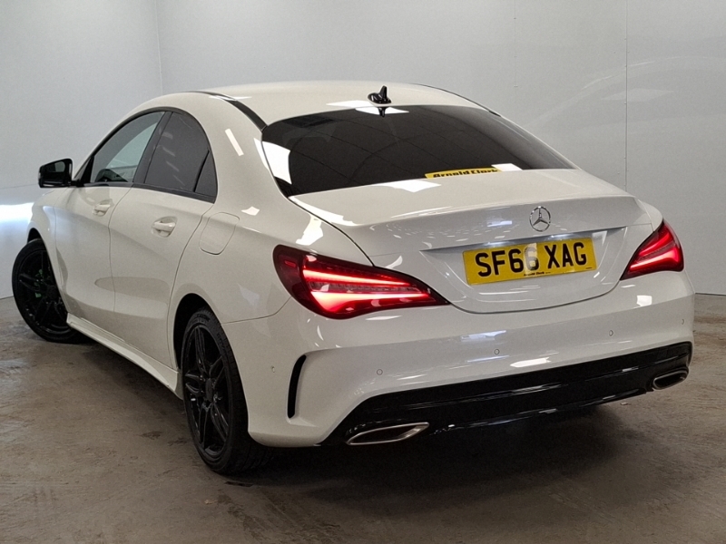 Mercedes-Benz CLA Class Cla 180 Amg Line White #2