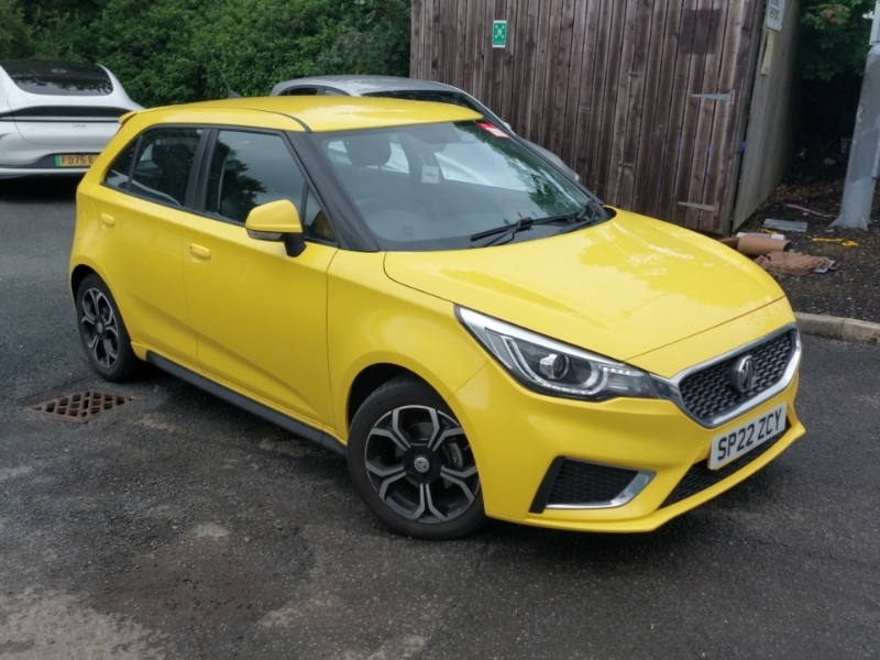 MG MG3 1.5 Vti-tech Exclusive Navigation Yellow
