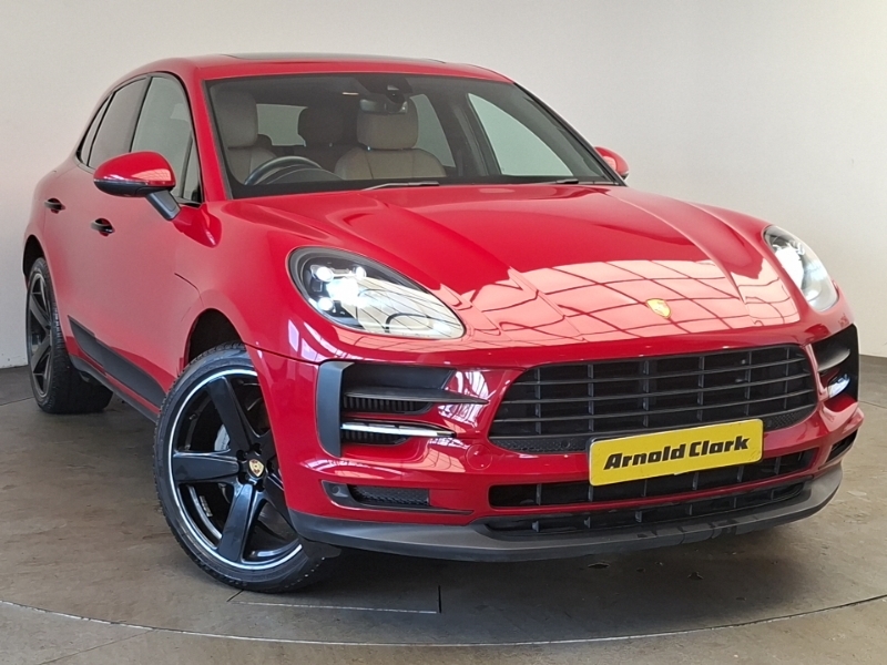 Porsche Macan Turbo Pdk Red