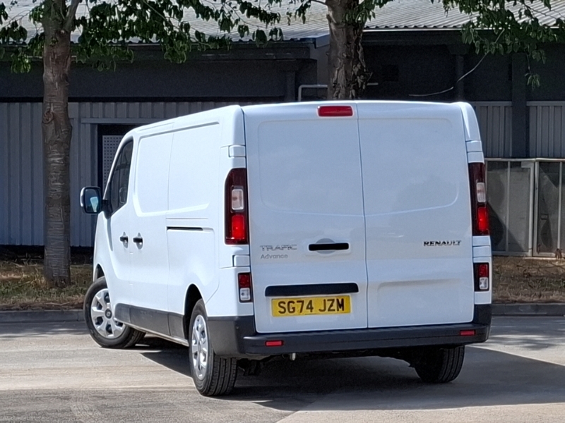 Renault Trafic Ll30 Blue Dci 130 Advance Safety Van White #2
