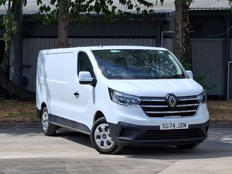 Renault Trafic Ll30 Blue Dci 130 Advance Safety Van White