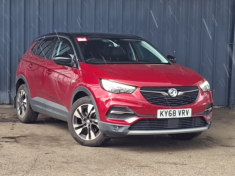 Vauxhall Grandland X 1.2 Turbo Sport Nav Red