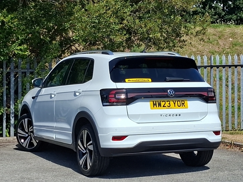 Volkswagen T-Cross 1.0 Tsi 110 R-line White #2