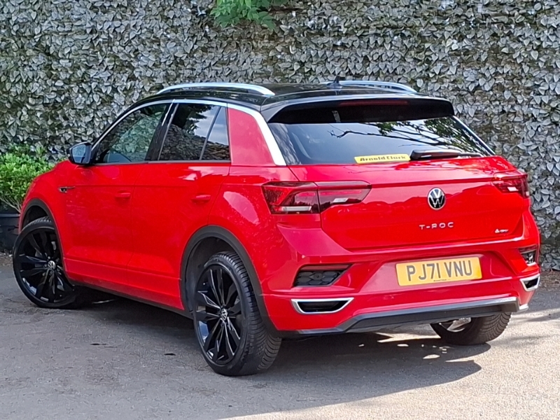 Volkswagen T-Roc 2.0 Tsi 4Motion R-line Dsg Red #2