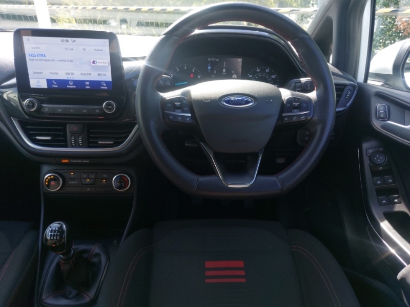Ford Fiesta 1.0 Ecoboost Hybrid Mhev 125 St-line White #8