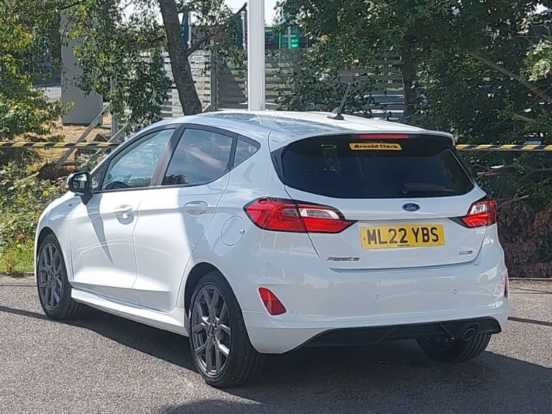 Ford Fiesta 1.0 Ecoboost Hybrid Mhev 125 St-line White #2