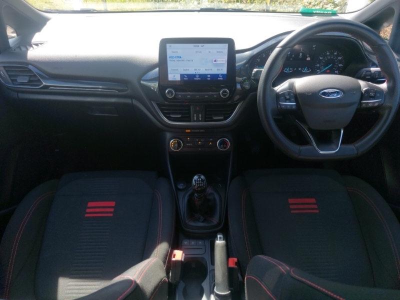 Ford Fiesta 1.0 Ecoboost Hybrid Mhev 125 St-line White #3