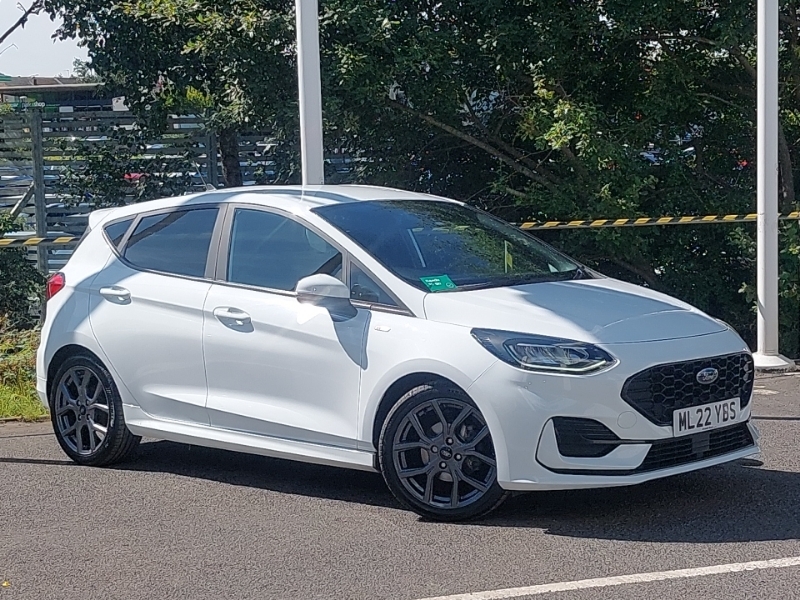 Ford Fiesta 1.0 Ecoboost Hybrid Mhev 125 St-line White #7