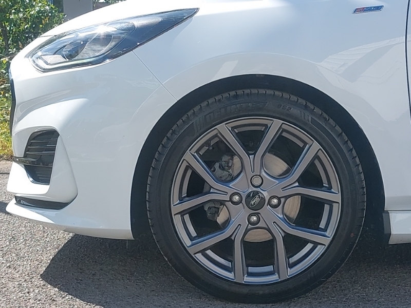 Ford Fiesta 1.0 Ecoboost Hybrid Mhev 125 St-line White #19
