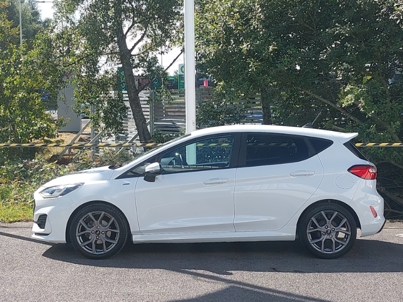 Ford Fiesta 1.0 Ecoboost Hybrid Mhev 125 St-line White #4