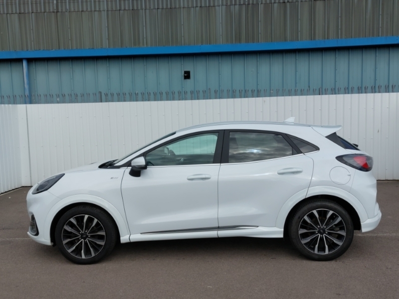 Ford Puma 1.0 Ecoboost Hybrid Mhev 155 St-line Vignale White #4