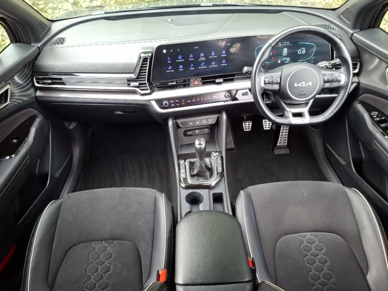 Kia Sportage 1.6T Gdi 157 48V Isg Gt-line Black #3