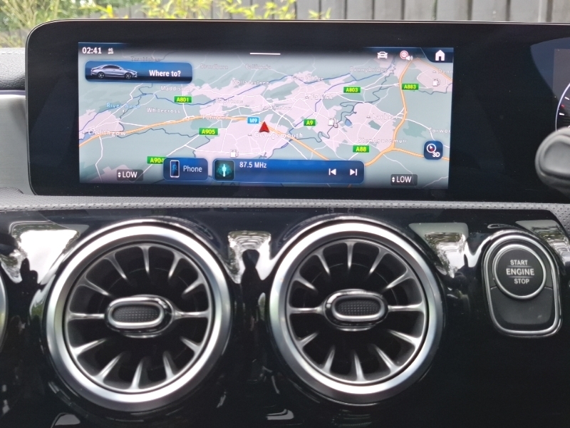 Mercedes-Benz CLA Class 1.3 Cla180h Mhev Amg Line Premium Plus Shooting Black #10