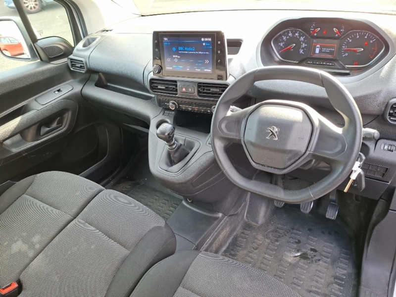 Peugeot Partner 1000 1.5 Bluehdi 100 Professional Premium Van White #3