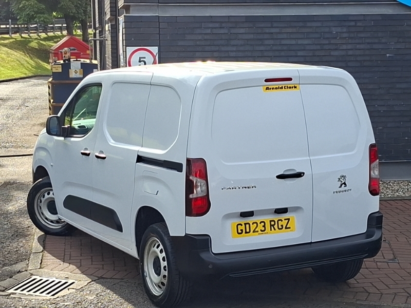 Peugeot Partner 1000 1.5 Bluehdi 100 Professional Premium Van White #2